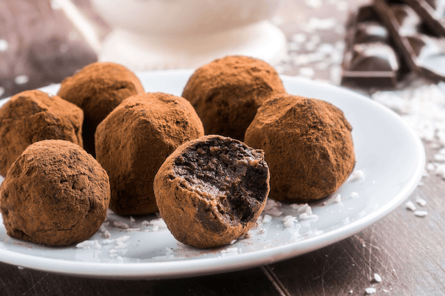 TRUFA DE CHOCOLATE SIN AZÚCAR